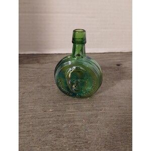Wheaton Miniature Presidential Glass Bottle 3” Warren G Harding